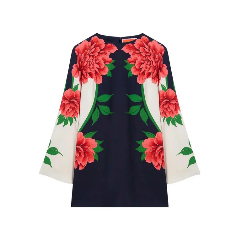 La DoubleJ Robe Courte - Bleu (DRE0619SAB001QPE02BU03)