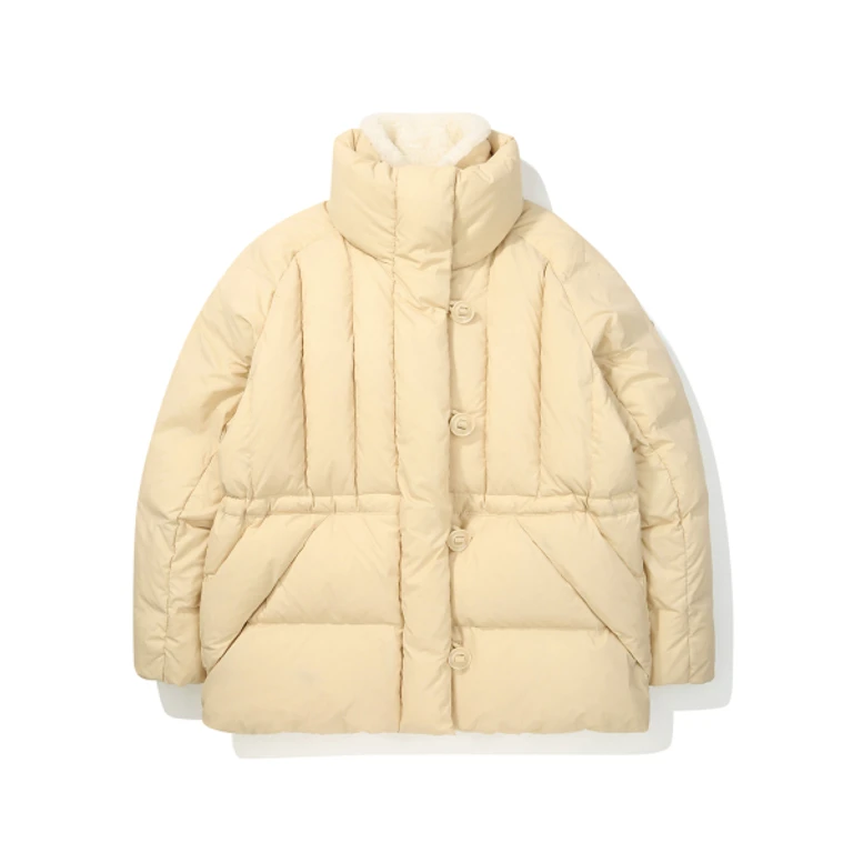 Brownie Middle Down Jacket Women IVORY