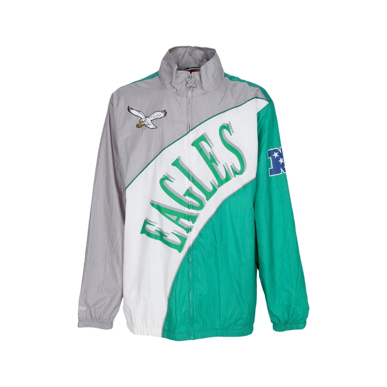 Men's Windbreaker Nfl Arched Retro Lined Windbreaker Phieag Multi/white