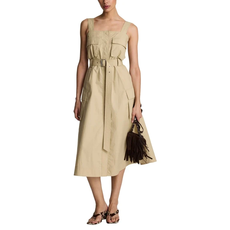 Cargo Midi Dress