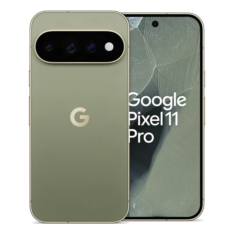 Pixel 11 Pro 5G Smartphone (GA12135-GB) - 256GB, 12GB RAM, Dual SIM, Olive
