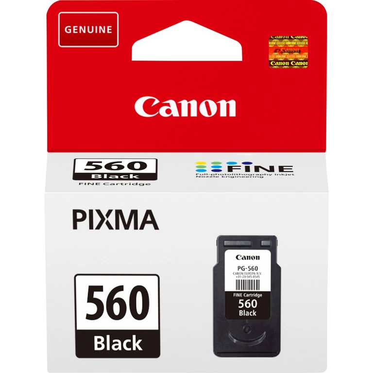 Canon 3713C001/PG-560 Printhead cartridge black. 180 pages ISO/IEC 247