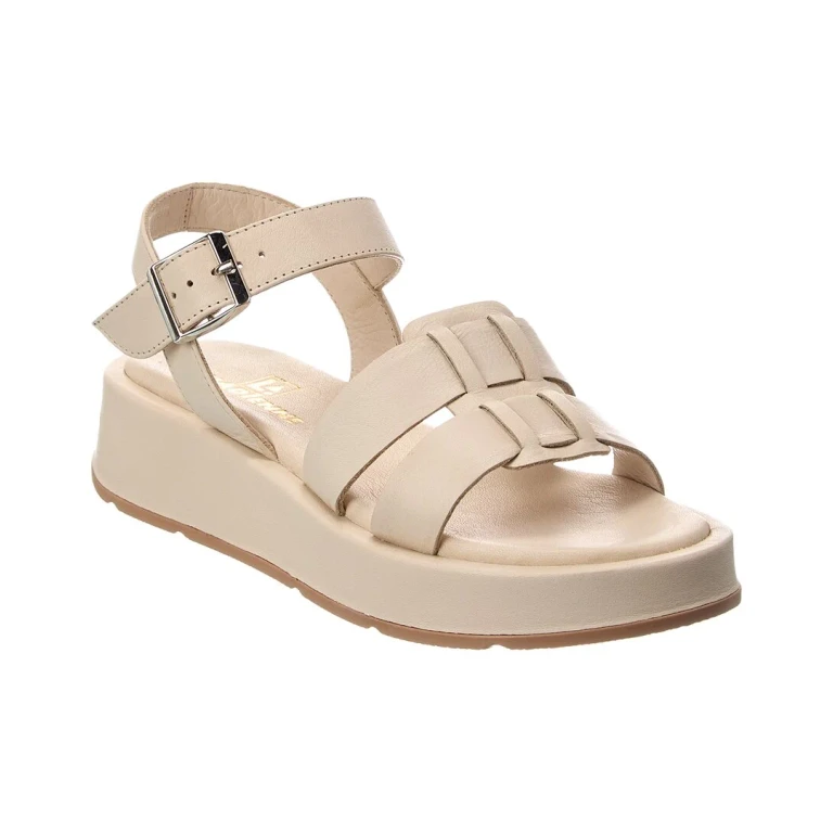 Acorn Leather Platform Sandal