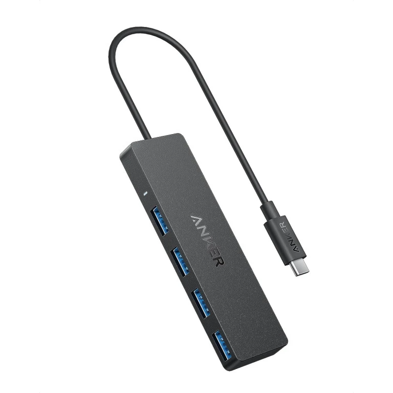 Ultra Slim USB Type-C 5000 Mbit/s Black