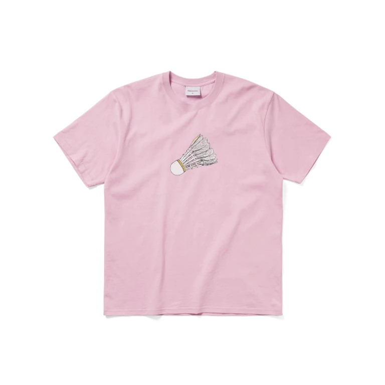 Shuttlecock Tee Pink