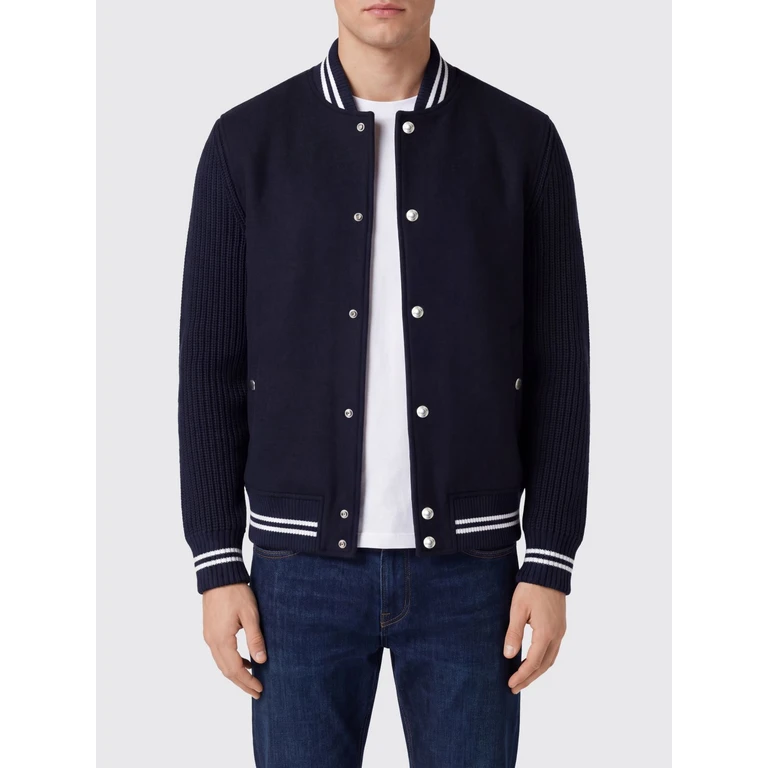ELEVENTY Jacket Men color Blue (N75GBTN09TES0N2741911)
