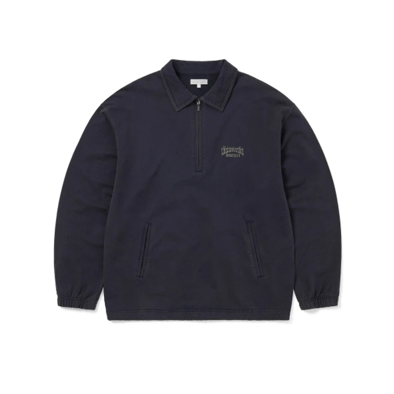 Half Zip Sweatshirt Navy