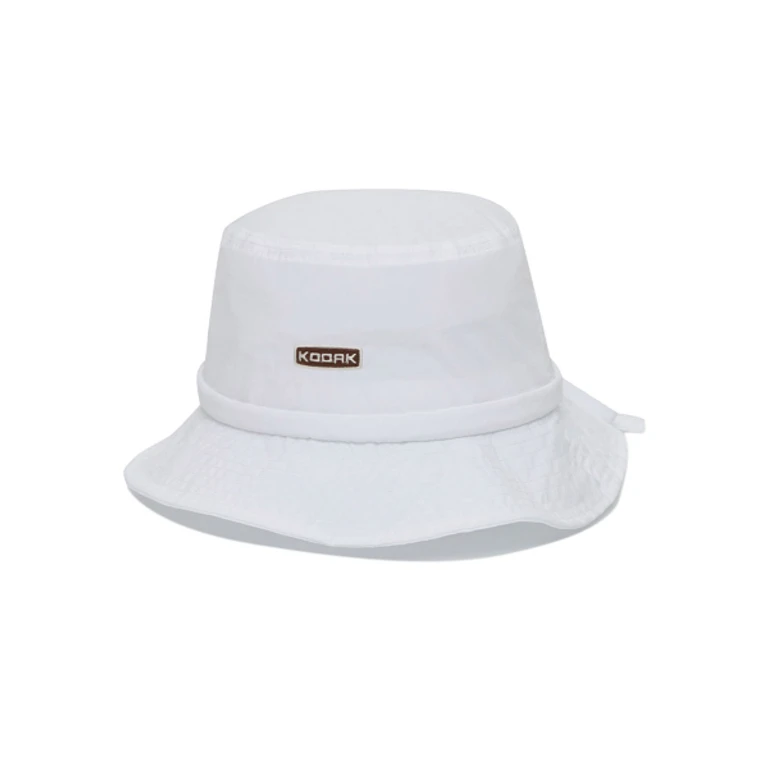 Woven Ribbon Bucket Hat IVORY
