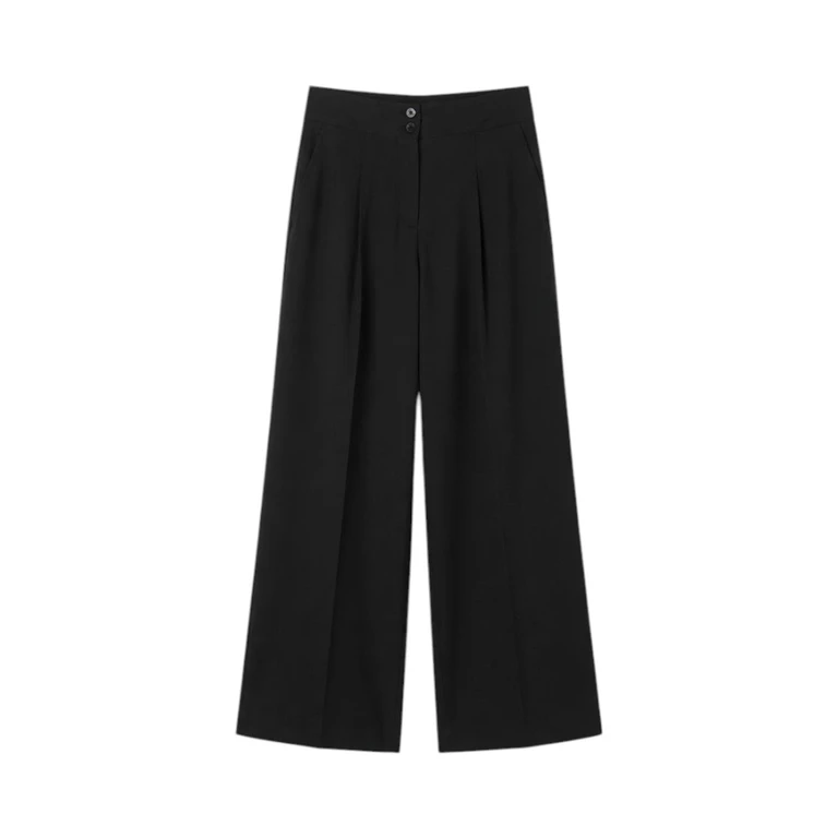 Pantaloni Donna Eleganti Nero