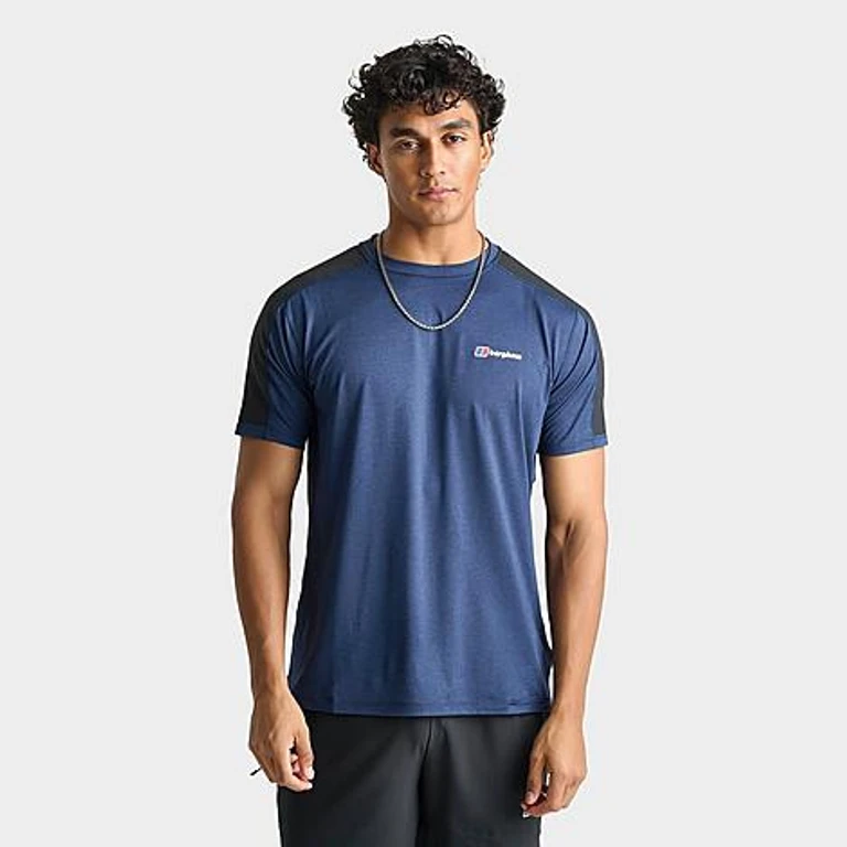 Men's Farndale Tech T-Shirt in Hale Navy/Jet Black