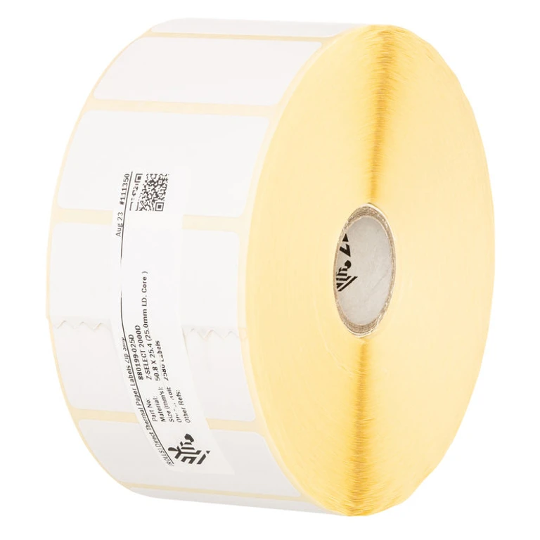 Z-Select 2000D White Self-adhesive printer label