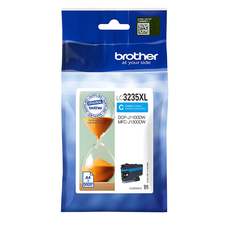 LC-3235XLC Ink cartridge cyan. 5K pages for Brother MFC-J 1300