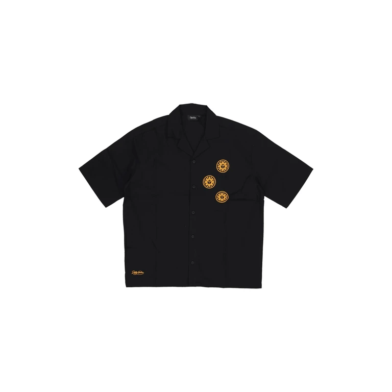 Men's Short Sleeve Shirt - Outline Shirt Black
