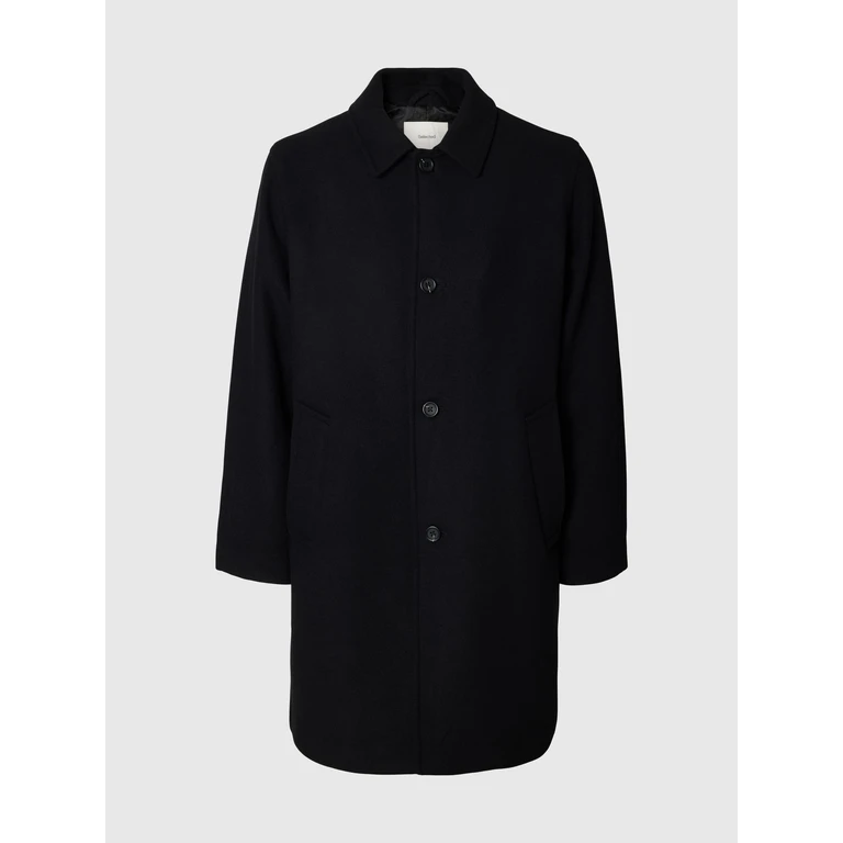 Men's Coat Selected ronnie wool blend car