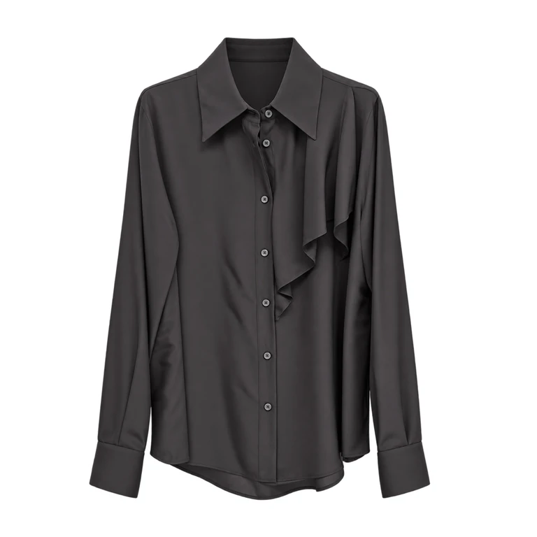 Shirt shirt Tela rouches