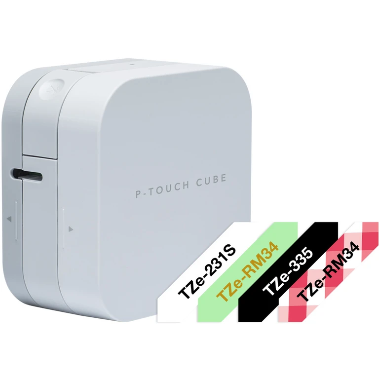 PT-P300BT label printer Direct thermal 180 x 180 DPI 20 mm/sec TZe Bluetooth