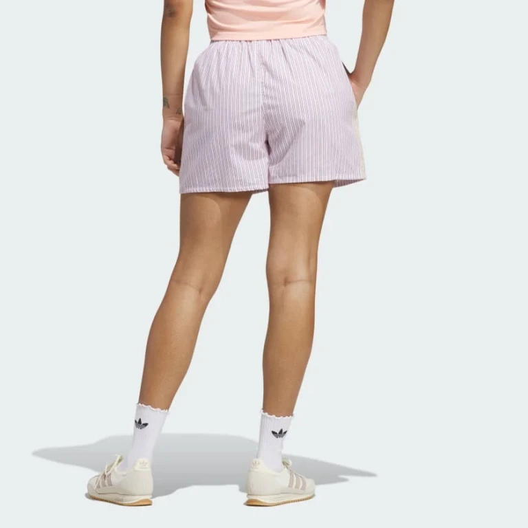 Women's Striped Boxer Shorts