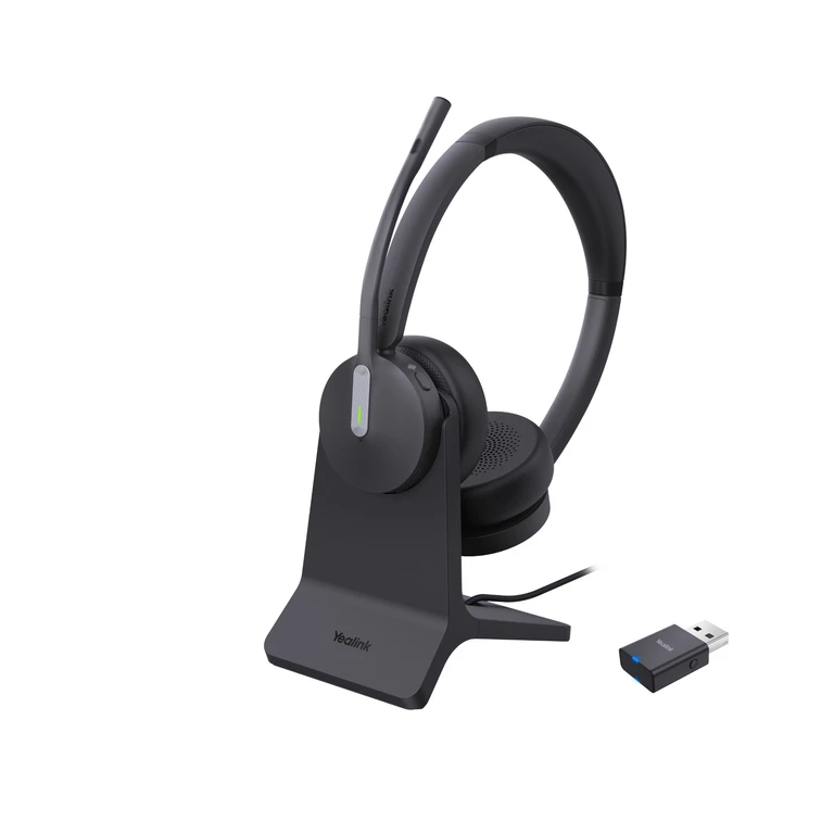 Yealink WH64 Hybrid Dual with Charging Stand Headset