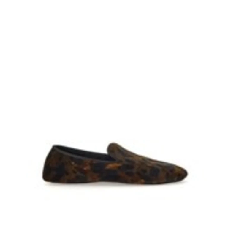 Leopard Print Loafers