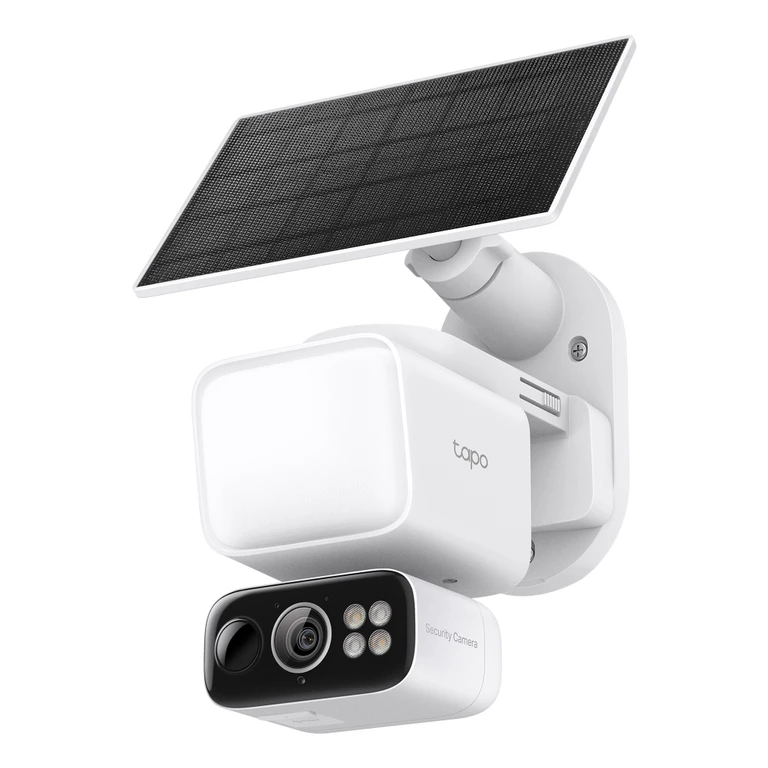 Tapo Solar-Powered Floodlight Pan/Tilt Security Camera Kit