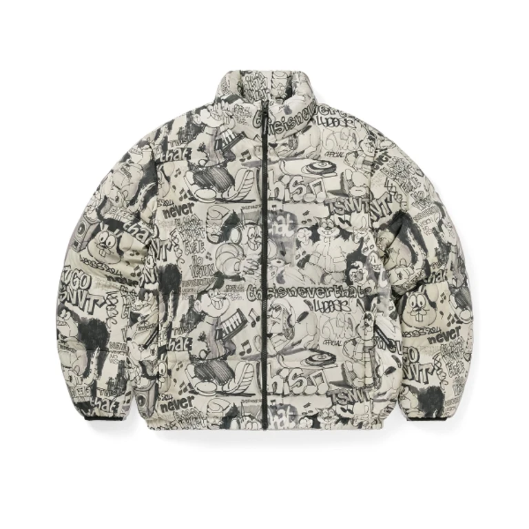 PERTEX T Down Jacket Graffiti