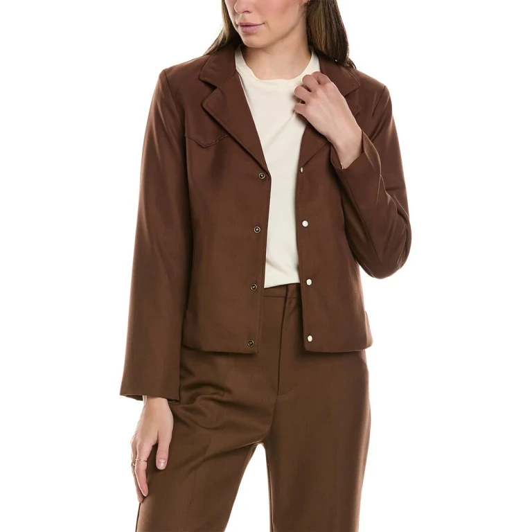 The Great the Western Wool-Blend Blazer