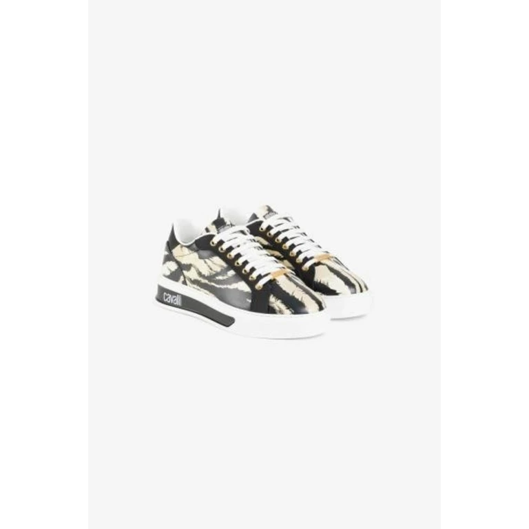 Animal-Print Low-Top Sneakers
