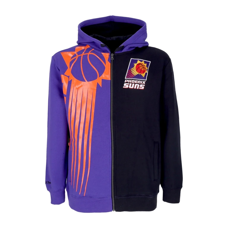 Men's NBA Full Zip Fleece 2.0 Zip Hoodie Phosun Black