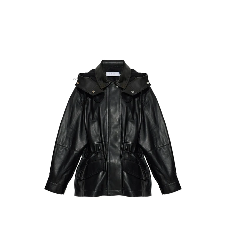 ‘Groove' Leather Jacket