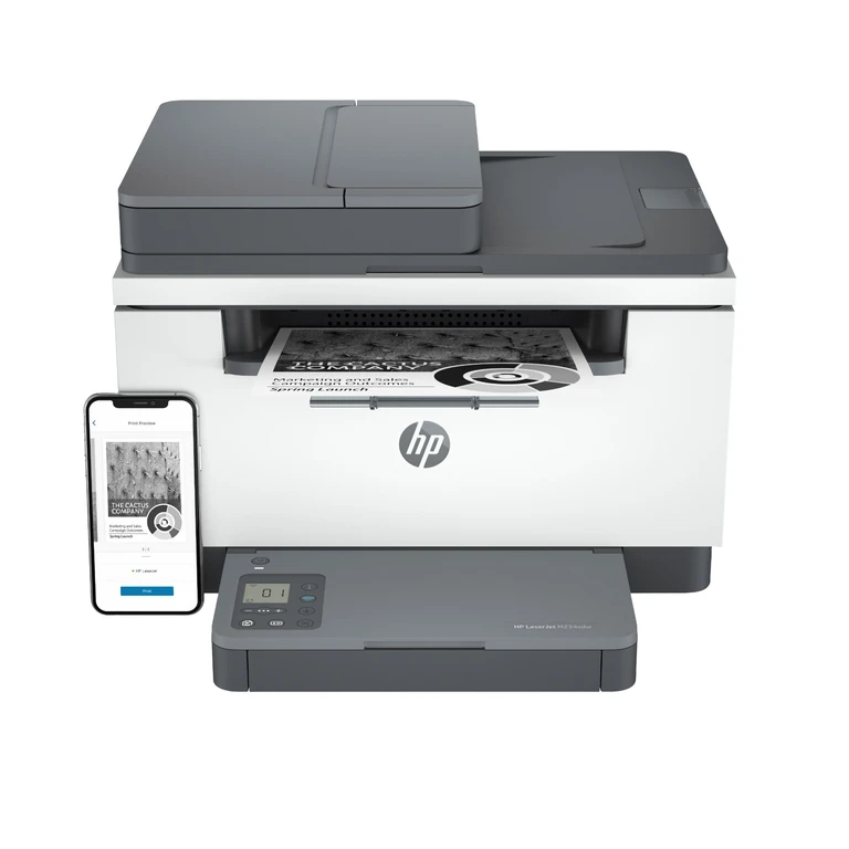 LaserJet M234sdw Wireless Multifunction Black and white Printer. Co