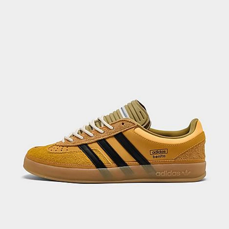 Originals x Bad Bunny Gazelle Indoor Sneaker in Solar Gold/Core Black/Gum
