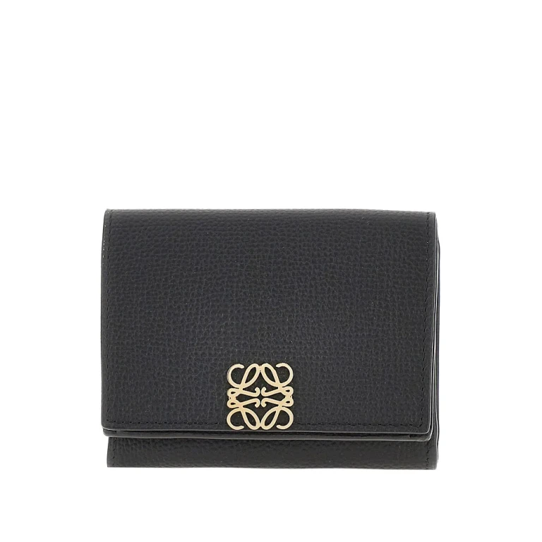 'Anagram' leather tri-fold wallet Woman One Size