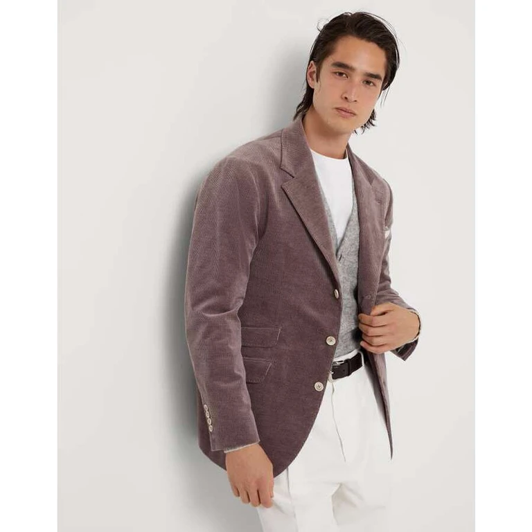 Men's Onion Cotton Wool Blend Blazer
