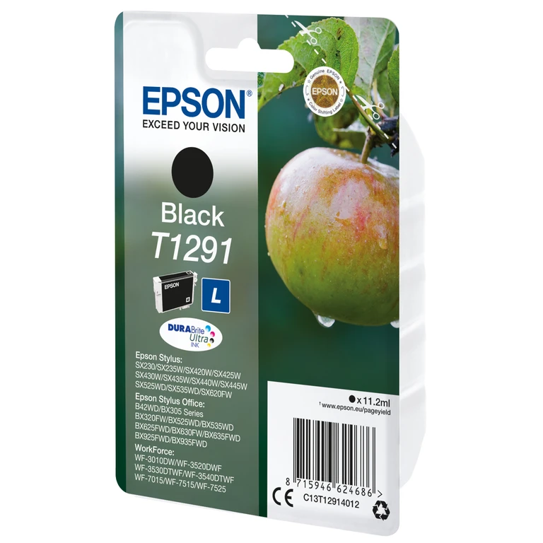 Epson C13T12914012/T1291 Ink cartridge black high-capacity. 380 pages