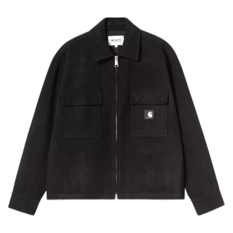 Shirt shirt Carhartt Wip atoka shirt jacket - black