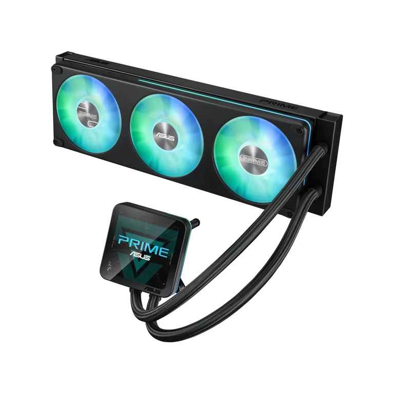 PRIME LC II 360 ARGB LCD Processor All-in-one liquid cooler 12 cm Black 1 pc(s)
