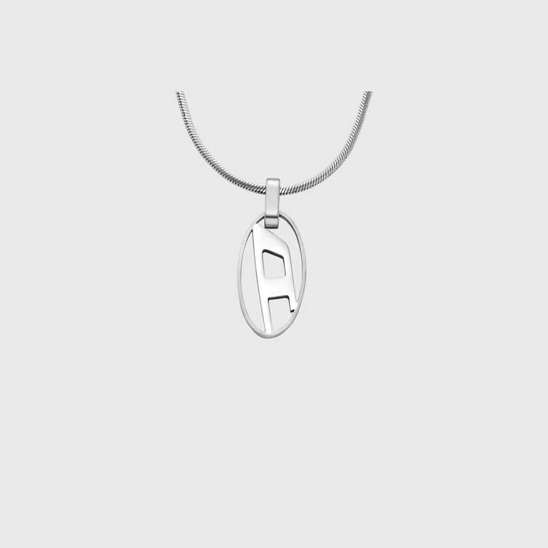 Stainless steel pendant necklace - Necklaces - Unisex - Silver