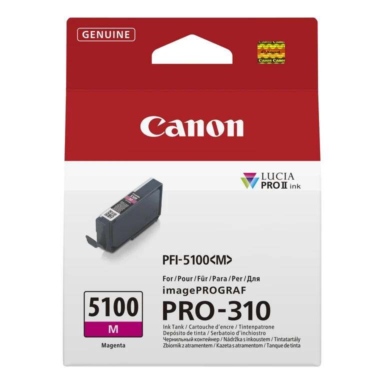 6954C001/PFI-5100M Ink cartridge magenta 610 Photos 14ml for Can