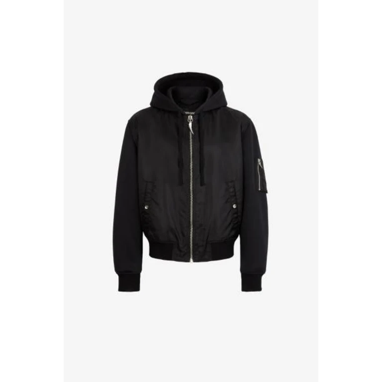 Hooded Bomber Jacket