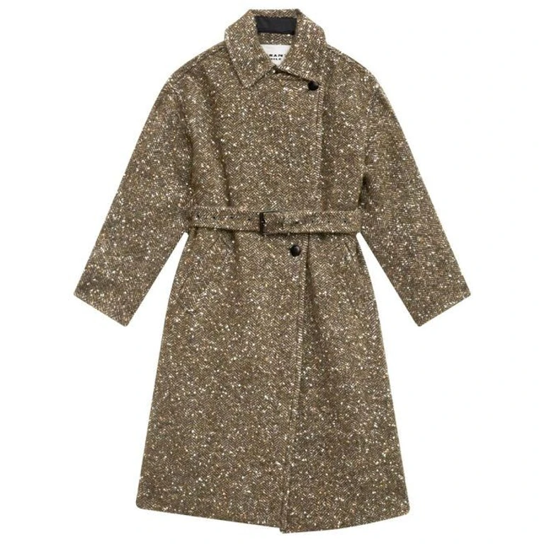 Cappotto Donna Beige in Misto Lana – MA0266FAB3D01E-67KI