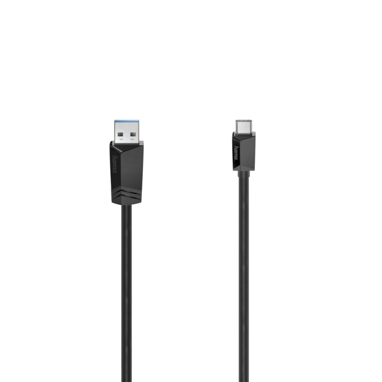 00200653 USB cable USB 3.2 Gen 1 (3.1 Gen 1) 3 m USB C USB A 5 Gbit/s Black