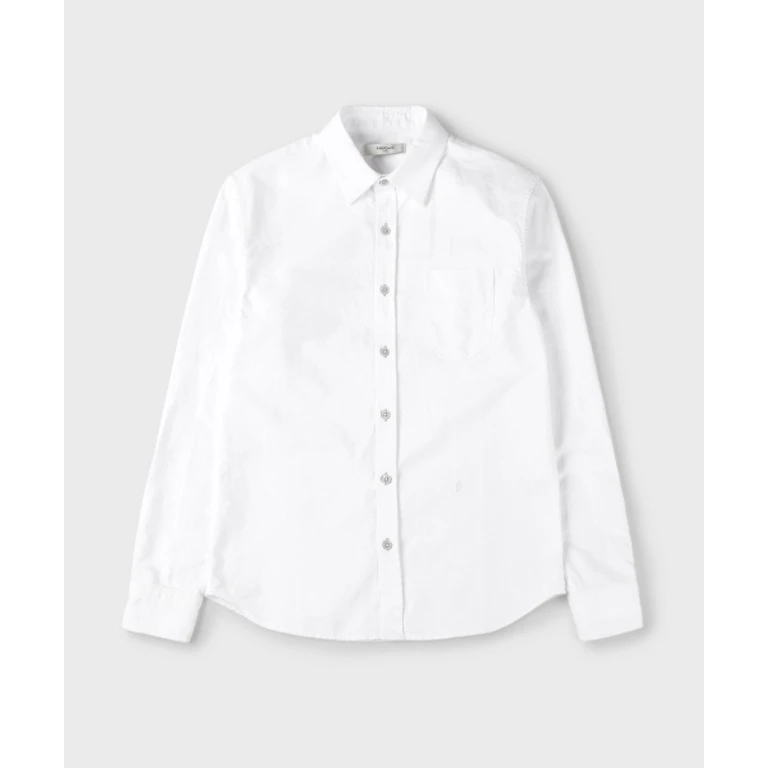 White Cotton Oxford Shirts