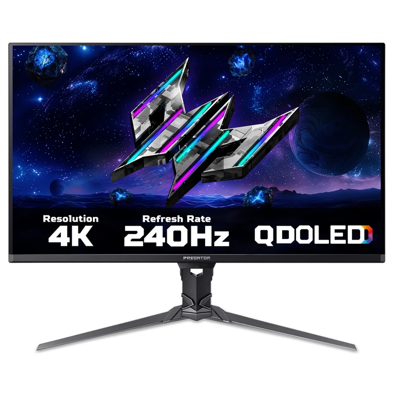 Acer Predator 31.5" 4K UHD 240Hz QD-OLED Gaming Monitor (X32X5)