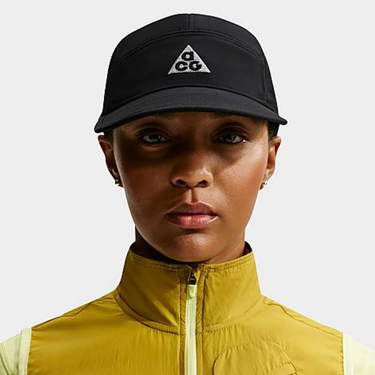 ACG Fly Unstructured Strapback Hat in Black Size: S-M