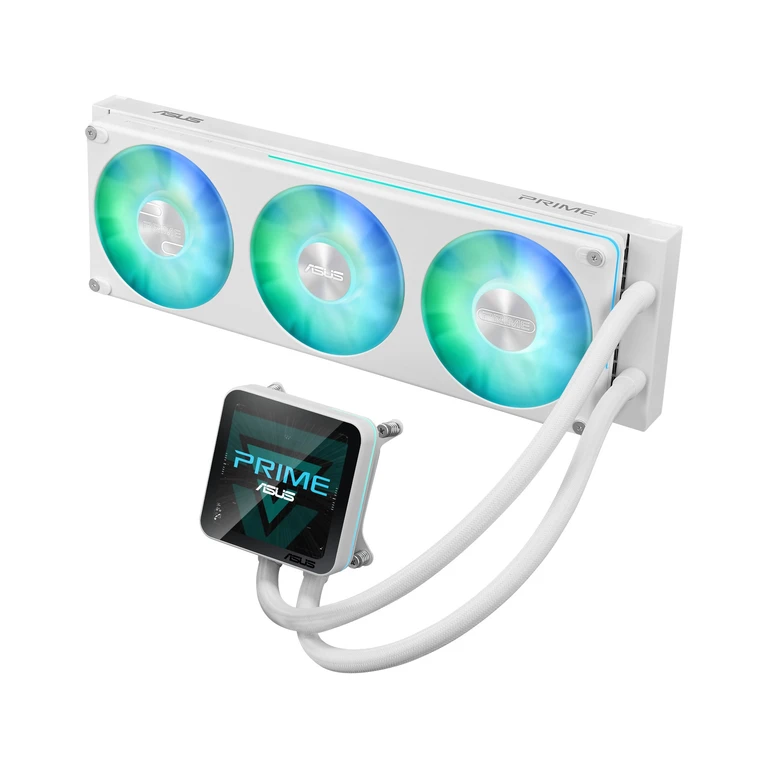PRIME LC II 360 ARGB LCD WHT Processor All-in-one liquid cooler 1