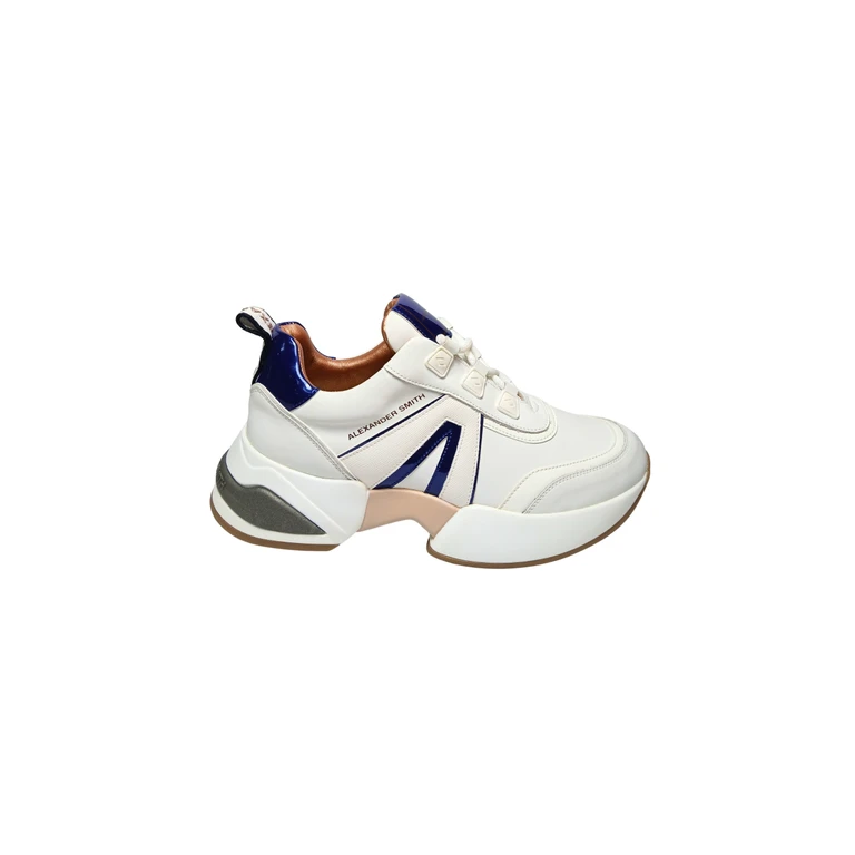 asbbmbw-1143-wbl Alexander Smith Women's White Leather
