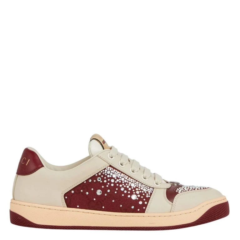 GG Crystal Screener Sneakers