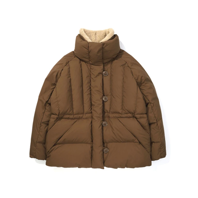 Brownie Middle Down Jacket Women BROWN