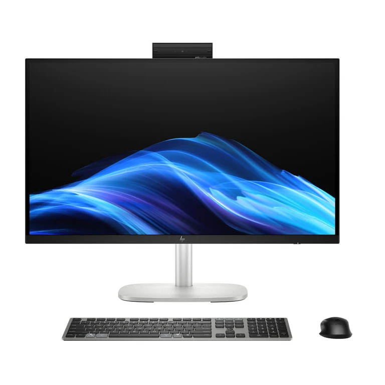 HP EliteStudio 8 All-in-One G1i 27 inch Desktop AI PC Intel Core Ultra 5 68.6 cm (27") 2560 x 1440 pixels 16 GB DDR5-SDRAM Windows 11 Pro Wi-Fi 7 (802.11be) Silver