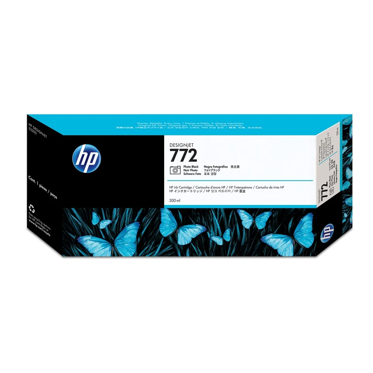 CN633A/772 Ink cartridge foto black 300ml for HP DesignJet Z 5200/5